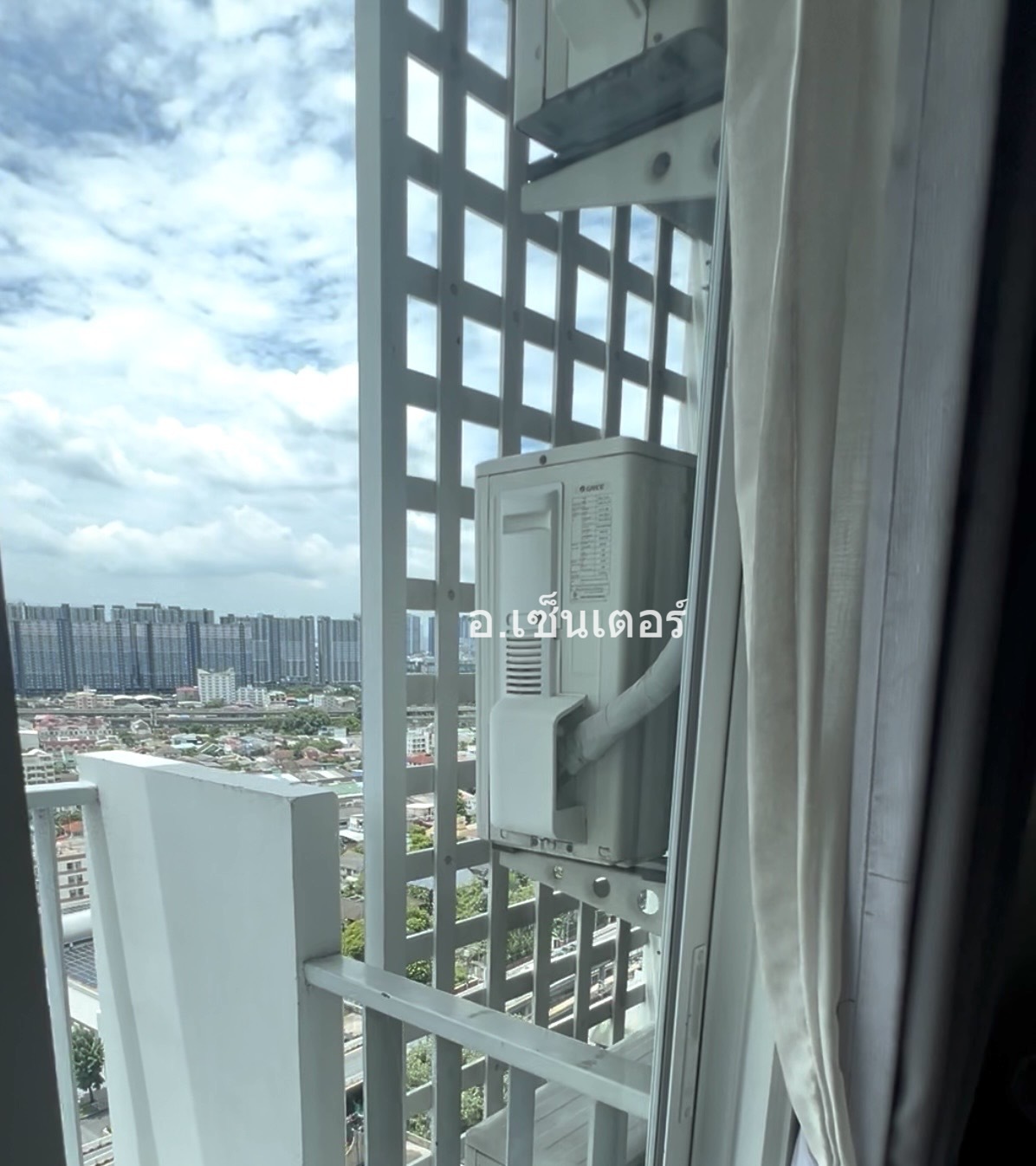 ติดตั้งแอร์คอนโดParkland อ.เซ็นเตอร์