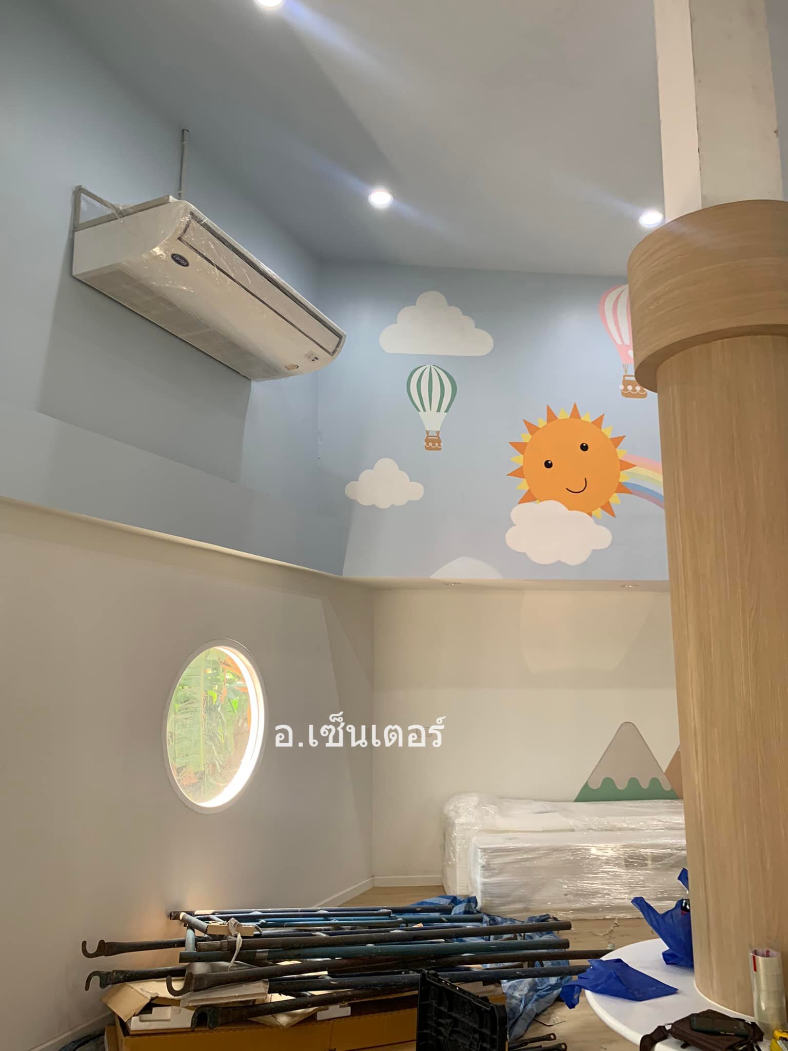 ติดตั้งแอร์คาเฟ่Shiny อ.เซ็นเตอร์