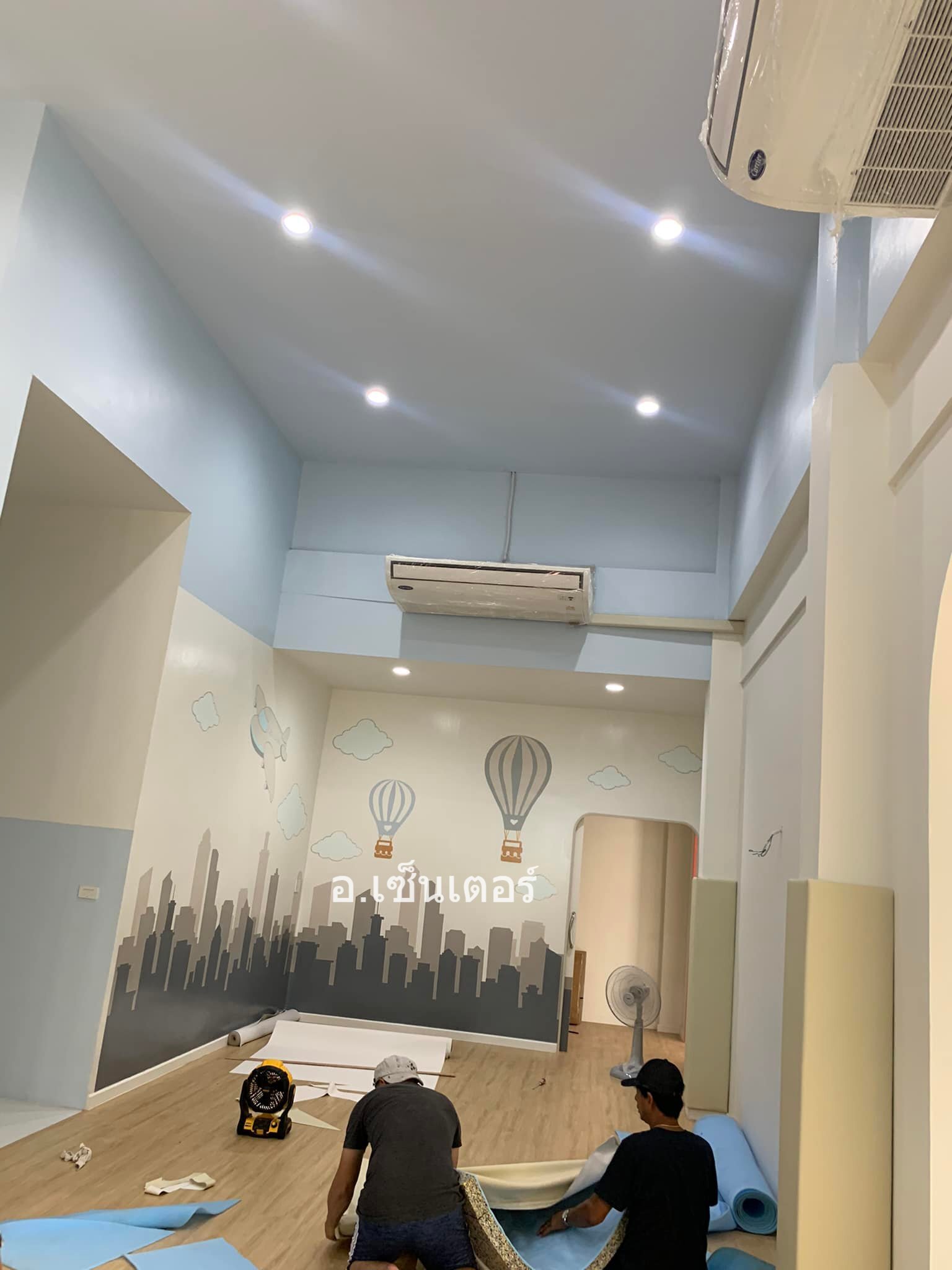 ติดตั้งแอร์คาเฟ่Shiny อ.เซ็นเตอร์